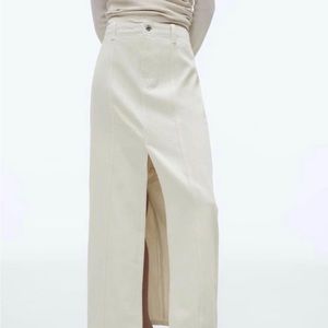 Zara Denim MIDI Skirt - Unworn/Tags On